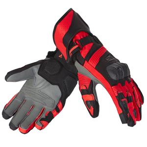Motociklininko pirštinės Rebelhorn Fighter black-fluo red išpardavimas