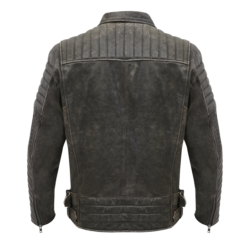 BROGER Ohio Vintage ruda motociklininko striukė išpardavimas