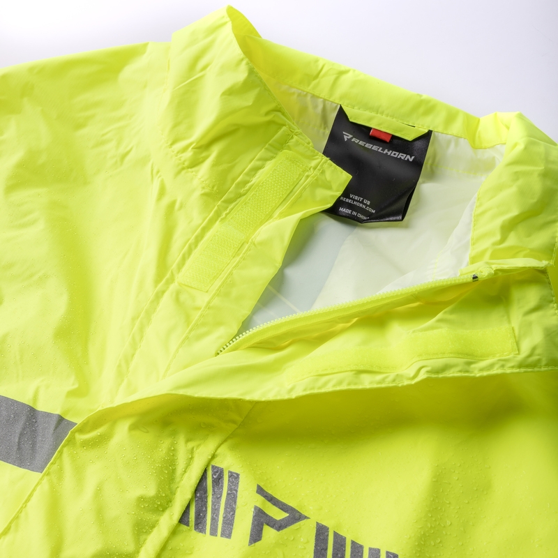 Rebelhorn Ocean fluoro geltonos spalvos lietaus striukė