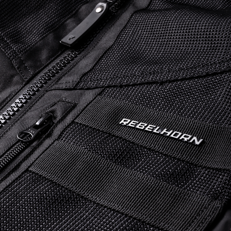 Motociklininko striukė Rebelhorn Scandal II black