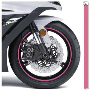 Atspindinti ratlankio juosta Spausdinti rožine spalva