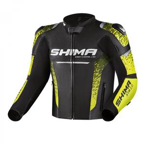Motociklininko striukė Shima STR 2.0 black-fluo yellow