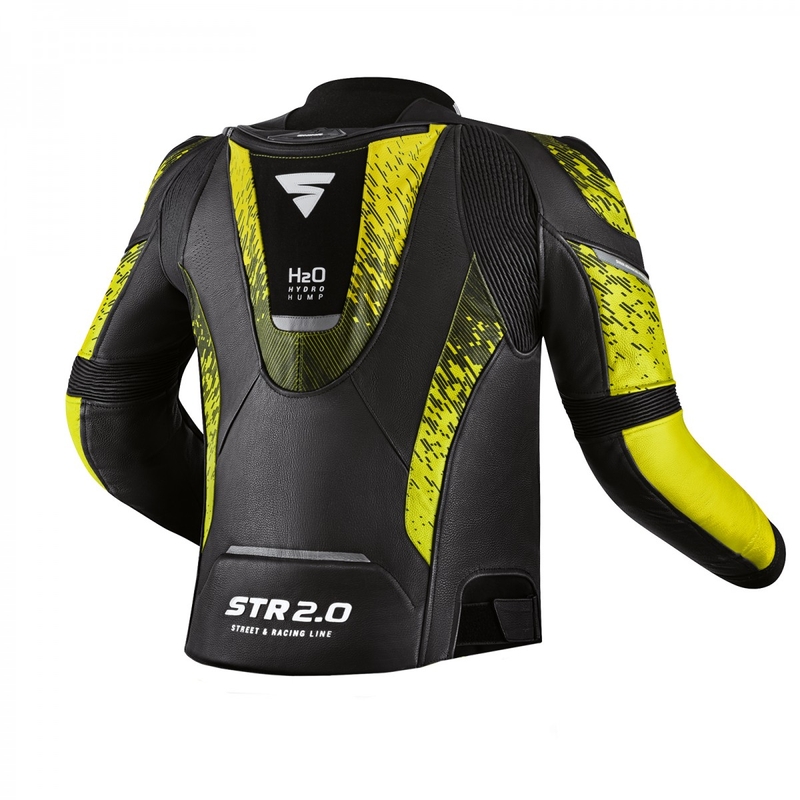 Motociklininko striukė Shima STR 2.0 black-fluo yellow