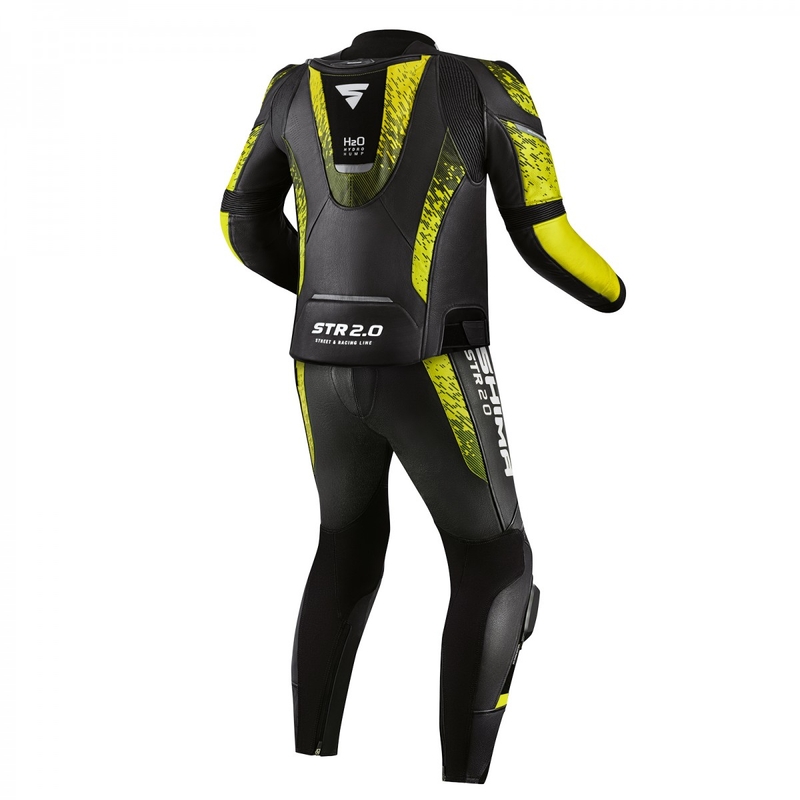 Motociklininko striukė Shima STR 2.0 black-fluo yellow