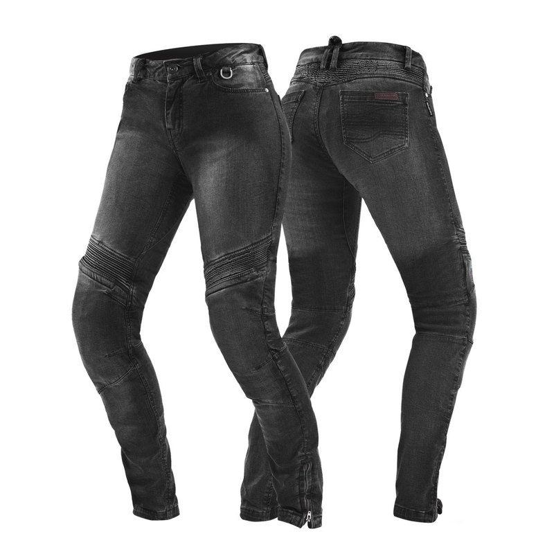 Moteriški motociklininko džinsai Shima Jess black