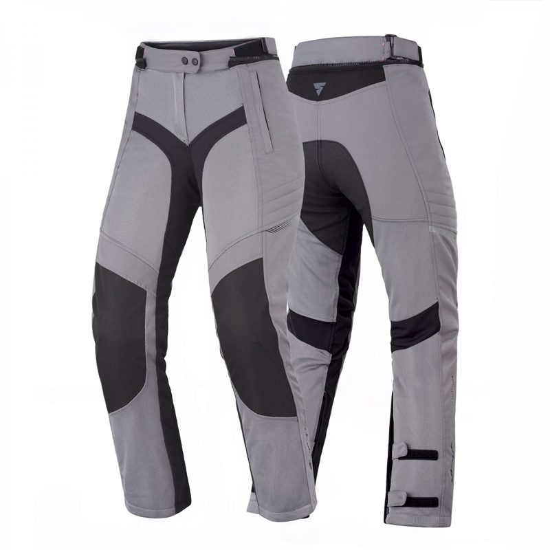 Moteriškos "Shima Jet Grey" motociklininko kelnės