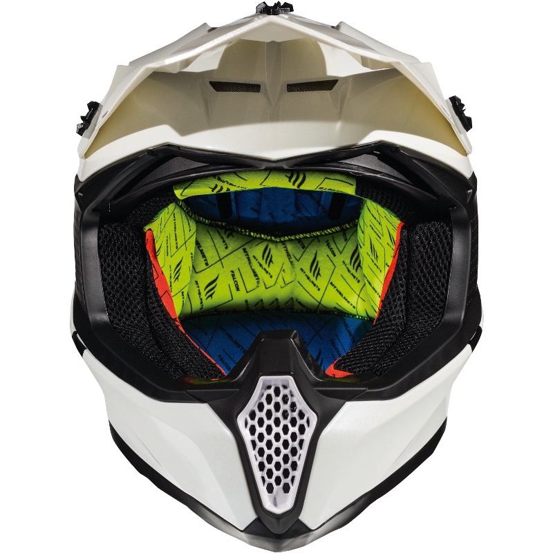 Motokrosová přilba MT Falcon Solid bílá