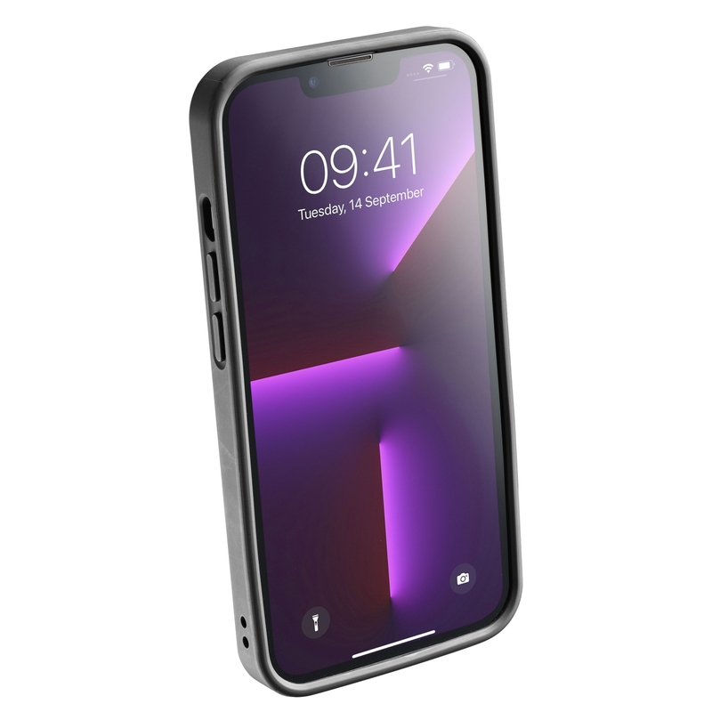 Apsauginis dangtelis "Interphone QUIKLOX", skirtas "Apple iPhone 13 Pro", juodas