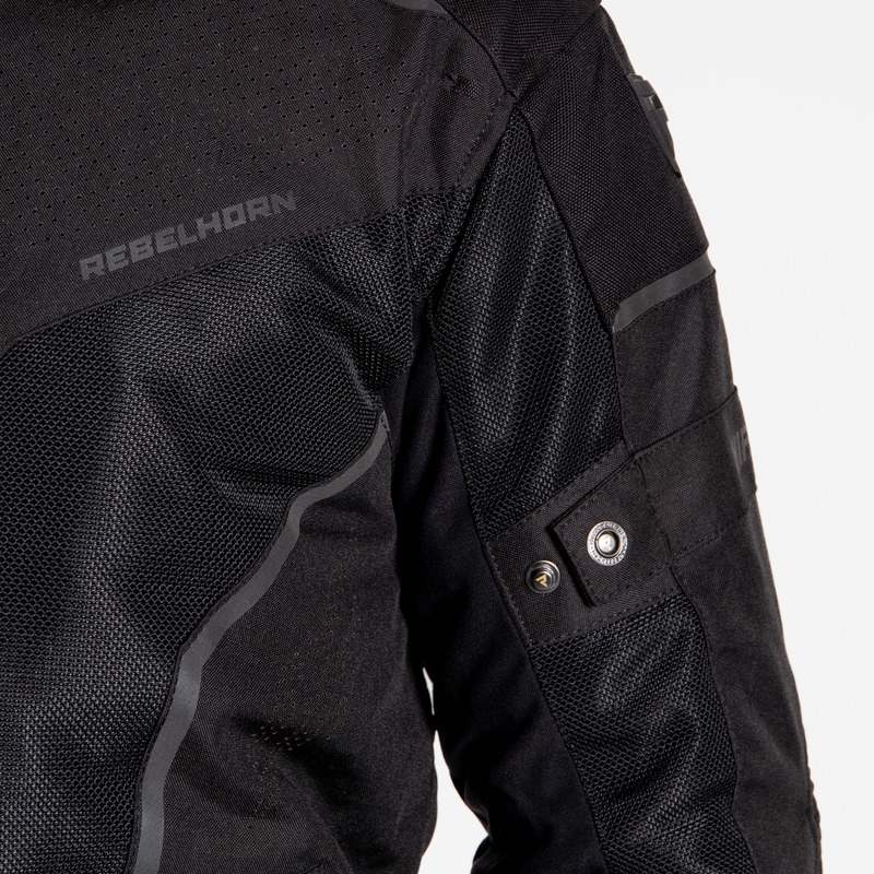 Rebelhorn Hiflow IV motociklininko striukė juoda išpardavimas