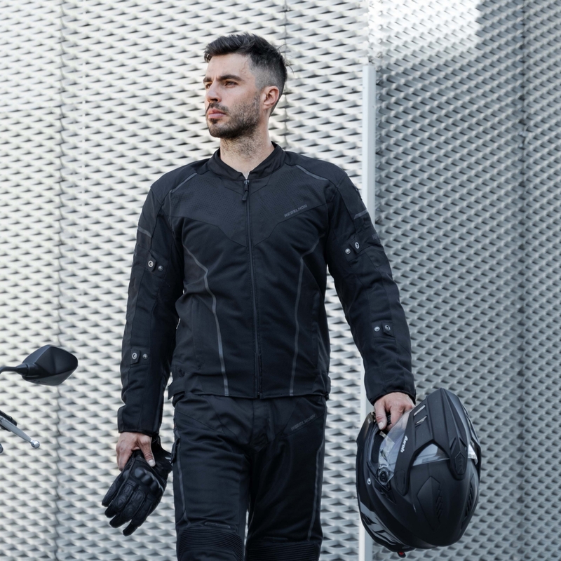 Rebelhorn Hiflow IV motociklininko striukė juoda išpardavimas