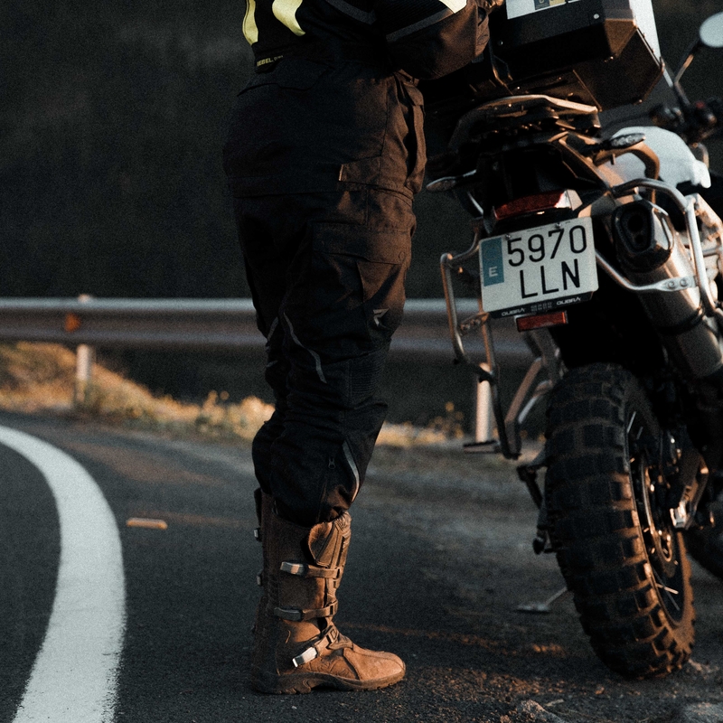 Rebelhorn Hardy II motociklininko kelnės juodos spalvos išpardavimas