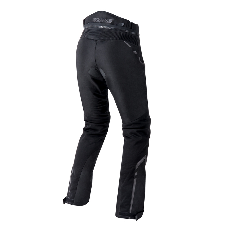 Moteriškos motociklininko kelnės Ozone Jet II Black išpardavimas