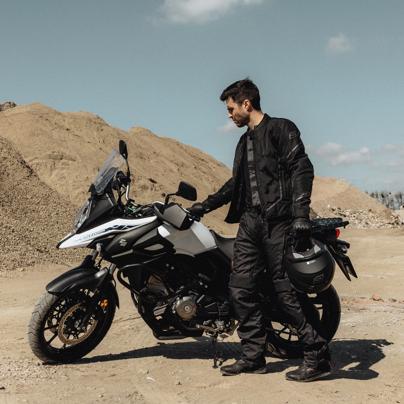 Moto striukė Ozone Jet II black išpardavimas