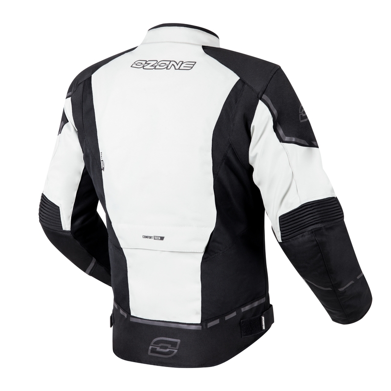 Moto bunda Ozone Jet II šedo-černá výprodej