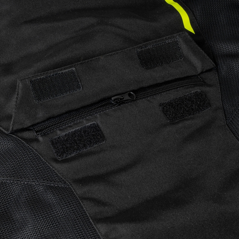 Moto striukė Ozone Jet II black-fluo yellow išpardavimas