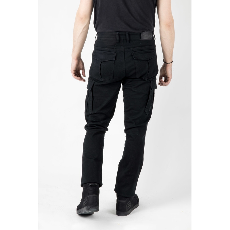 Ozone Shadow II Black Motociklininko džinsai išpardavimas