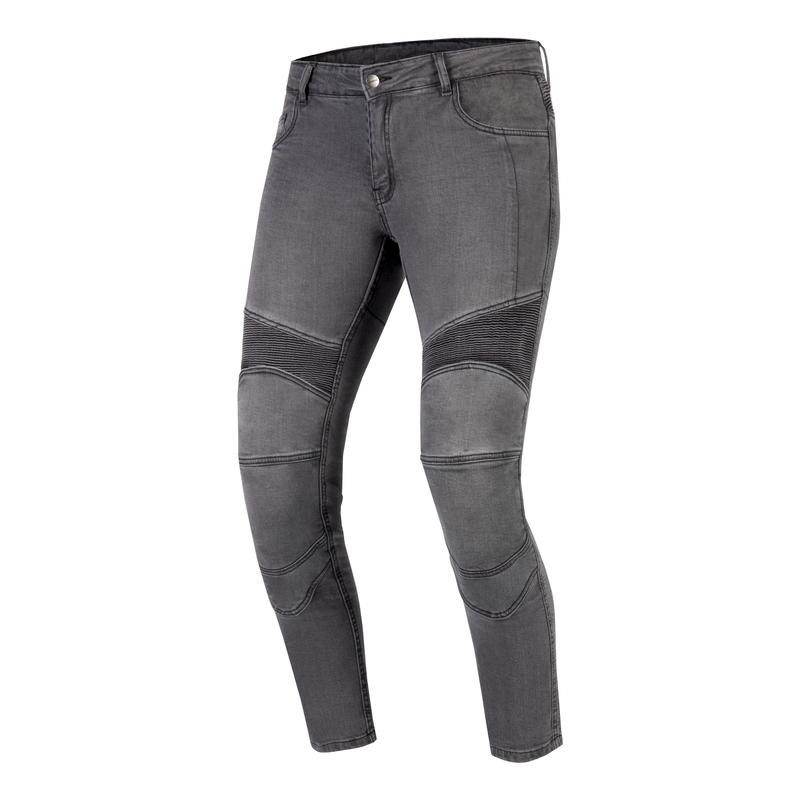 Moteriški Ozone Roxy Washed Black motociklininko džinsai išpardavimas