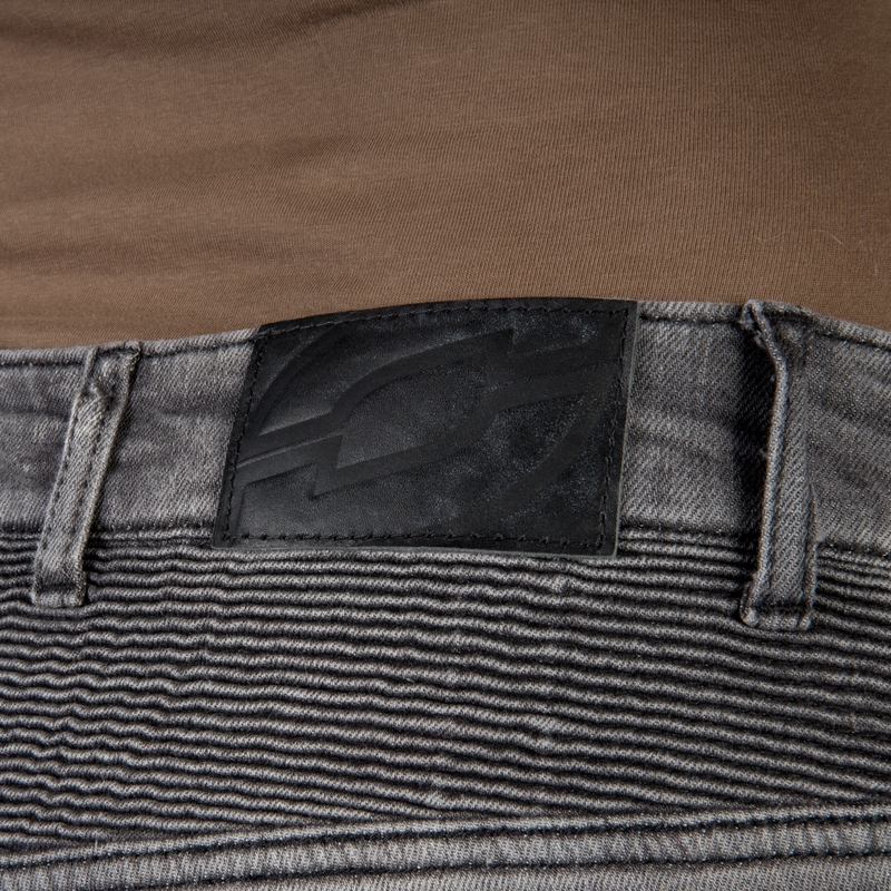 Moteriški Ozone Roxy Washed Black motociklininko džinsai išpardavimas