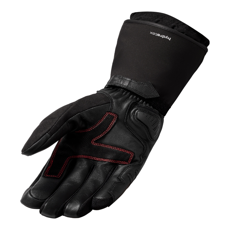 Moteriškos šildomos motociklininko pirštinės Revit Liberty H2O black