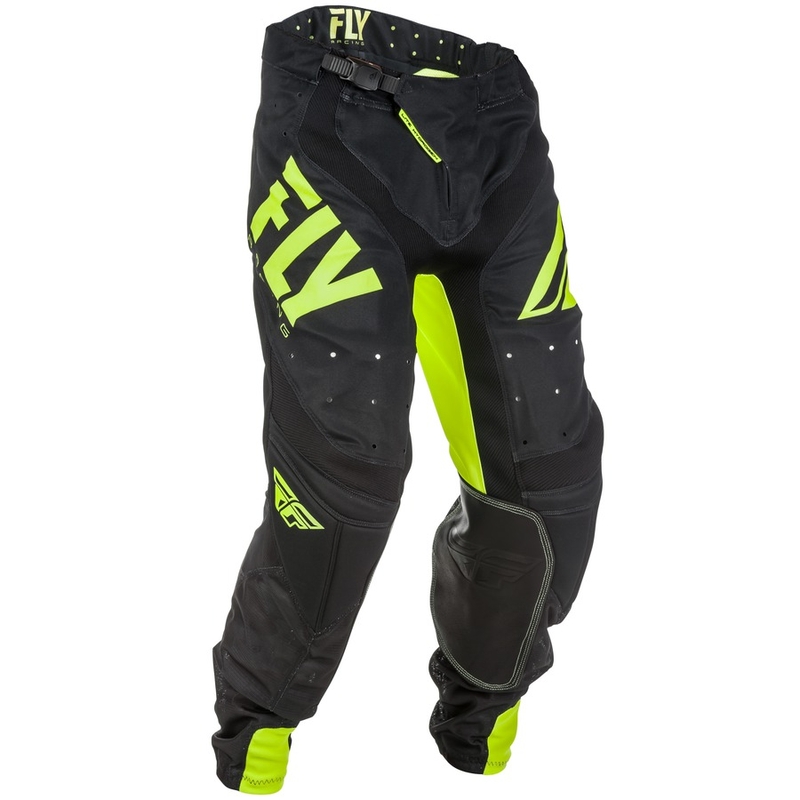 Motokrosové kalhoty FLY Racing LITE 2018 - USA černo-fluo žluté