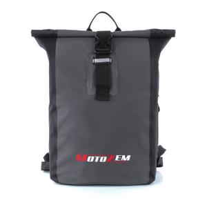 MotoZem neperšlampama kuprinė juoda-pilka