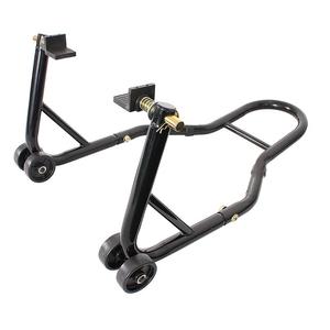 Motociklo stovas R-TECH - galinis su ratukais