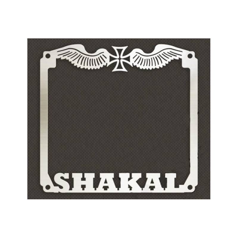 Nerūdijančio plieno pagalvėlė po CZ valstybinio numerio ženklu su pasirinktiniu tekstu