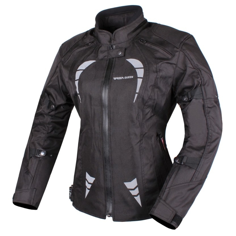 Moteriškas motociklininko kostiumas RSA Queen black išpardavimas