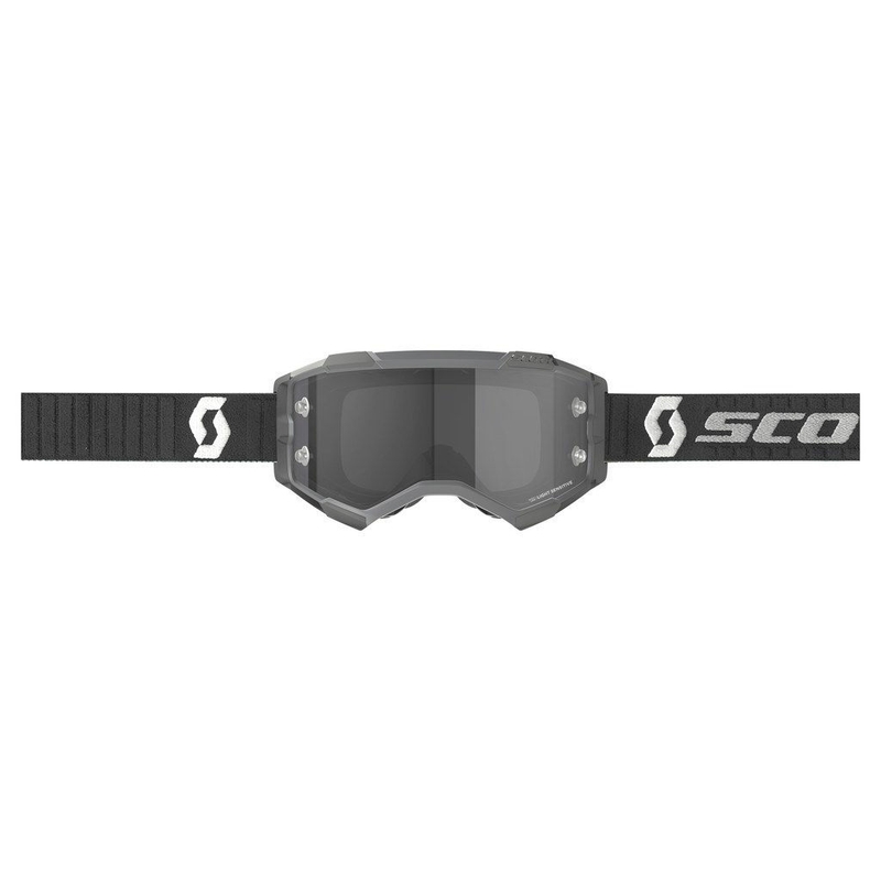 Motokrosové brýle SCOTT Fury LS černo-šedé
