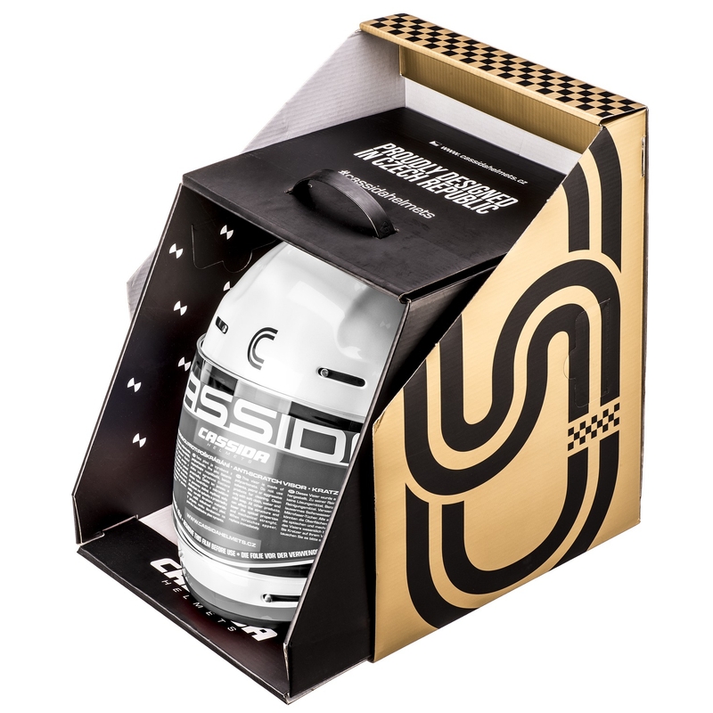 "Cassida Fibre Super Hooligan" juodai žalias integruotas motociklininko šalmas išpardavimas