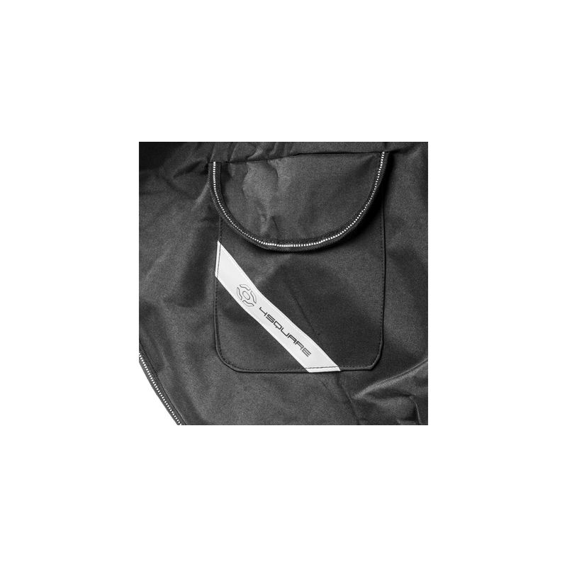 NOX/4SQUARE neperšlampamas kojų dangtelis žemas juodas