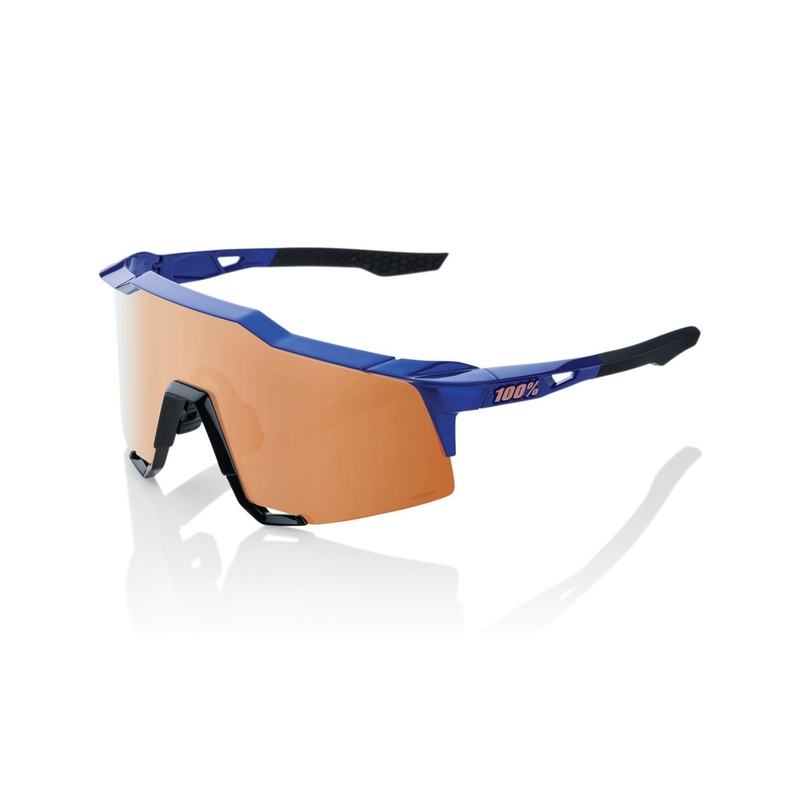 Akiniai nuo saulės 100% SPEEDCRAFT Gloss Cobalt Blue blue blue-black (HIPER stiklas)
