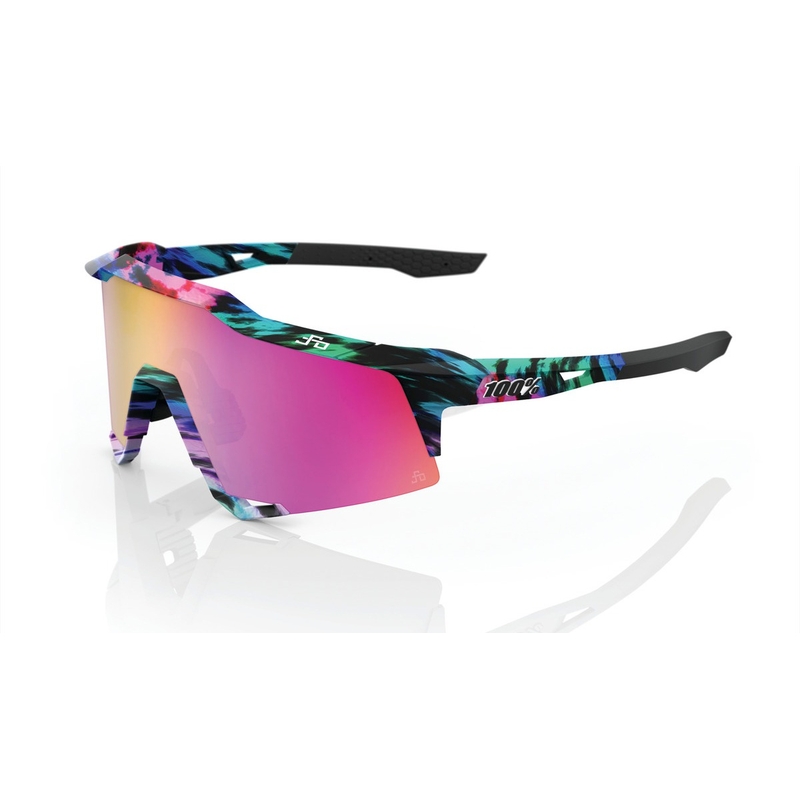 Akiniai nuo saulės 100% SPEEDCRAFT Peter Sagan LE Soft multicolor (violetinis stiklas)