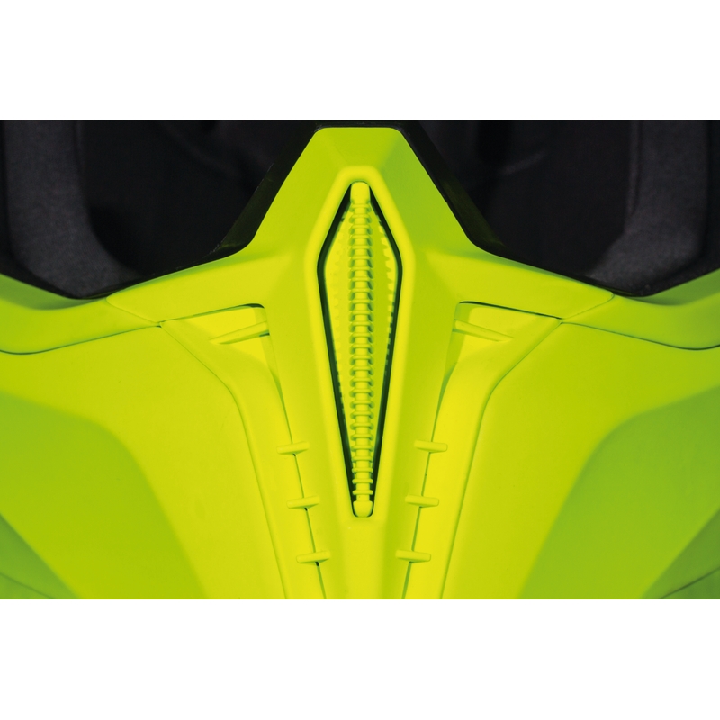 Motokrosová přilba MT Falcon Karson fluo žlutá matná