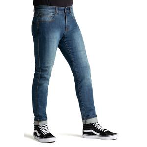 BROGER Kalifornijos mėlyni motociklininko džinsai išpardavimas