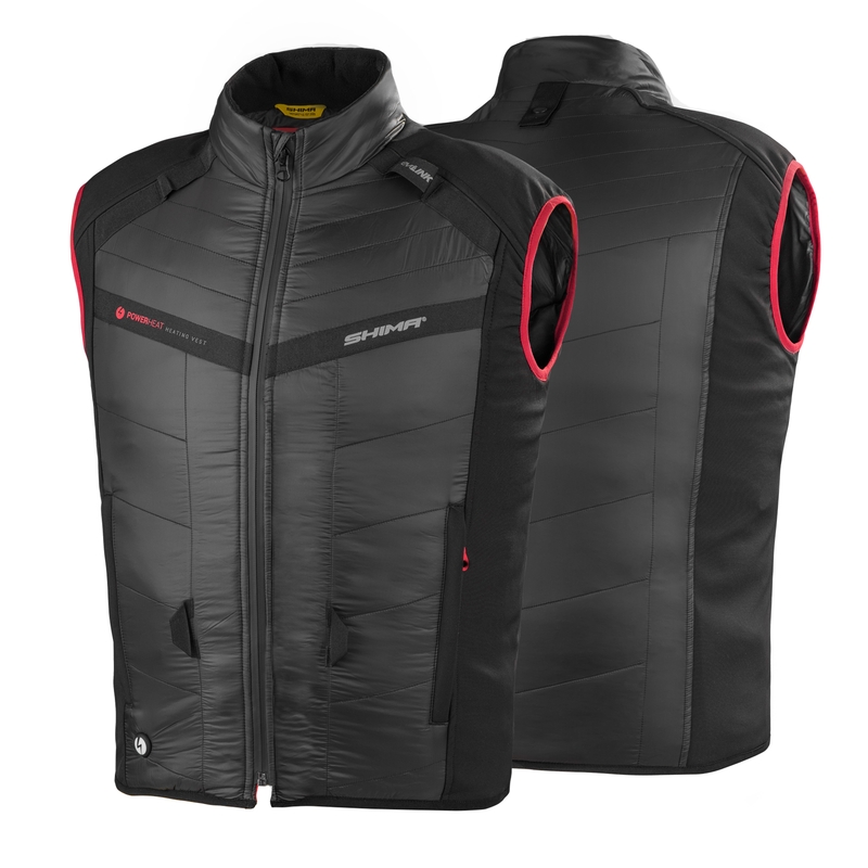 "Shima Powerheat" liemenė juoda-raudona