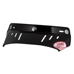 Plokščias skydelis Cassida Oxygen Jawa šalmams juodas