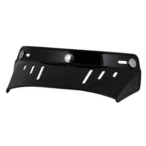 Plokščias skydelis "Cassida Oxygen" šalmams juodas