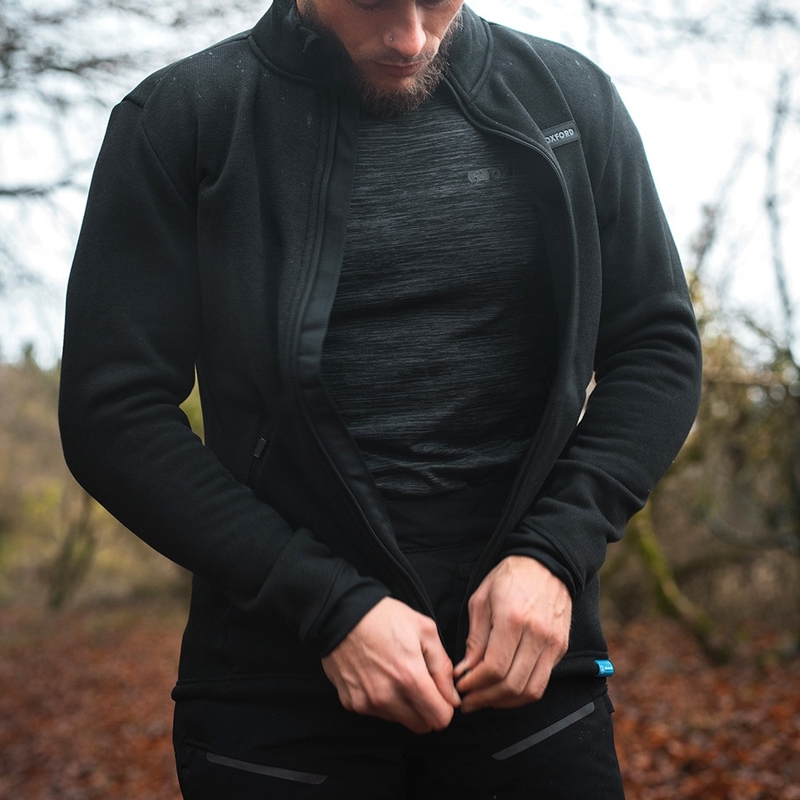 "Oxford Advanced Base Layer" juodai pilki termo marškinėliai ilgomis rankovėmis