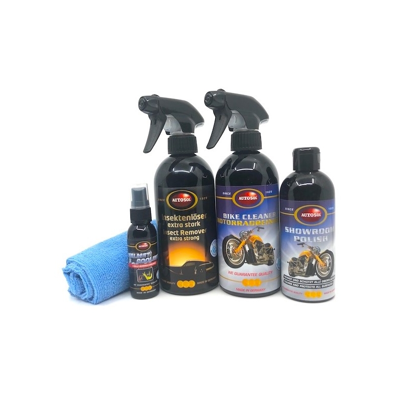 "Autosol" dovanų rinkinys, skirtas kelioniniams motociklams valyti