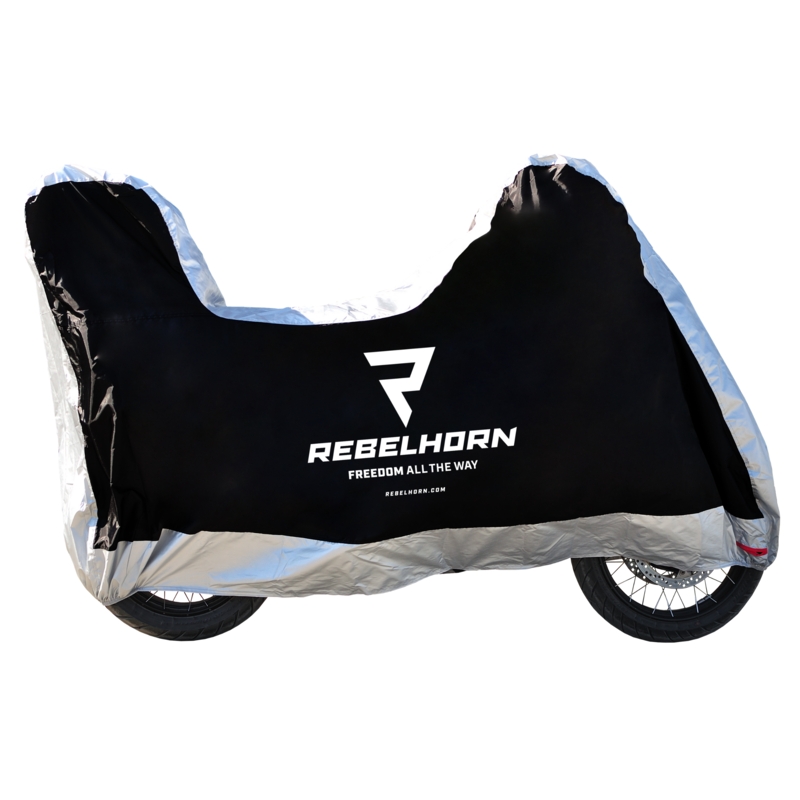 "Rebelhorn Cover II" viršutinė dėžutė juoda-sidabrinė