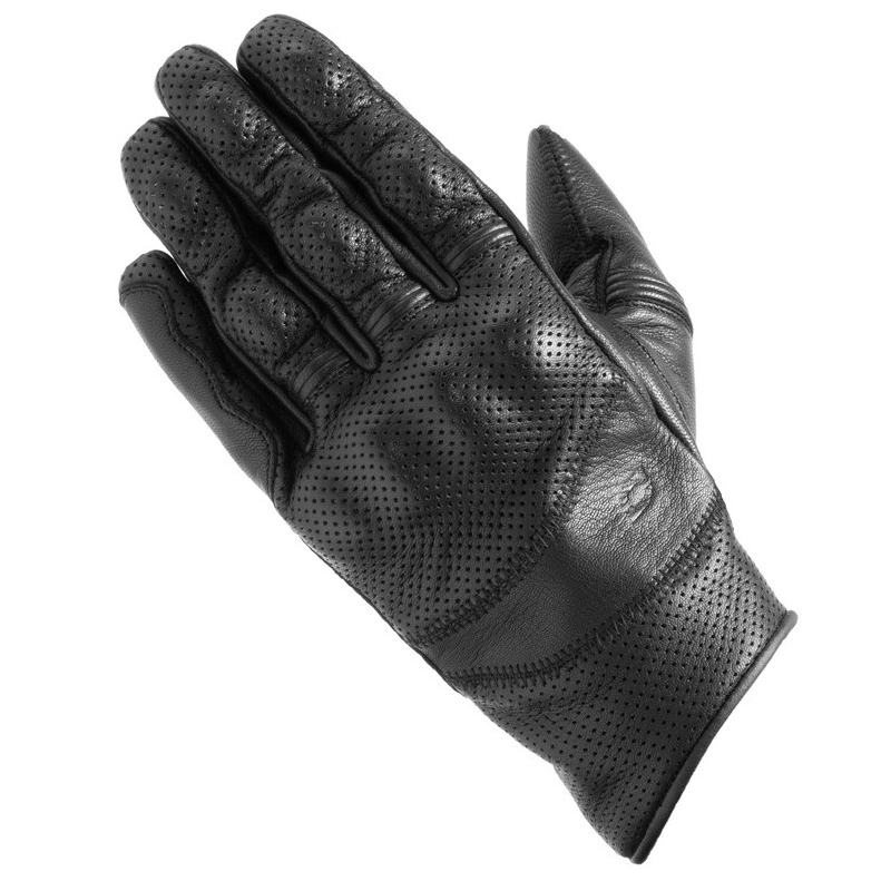 Moteriškos Ozone Stick Custom II motociklininko pirštinės Black