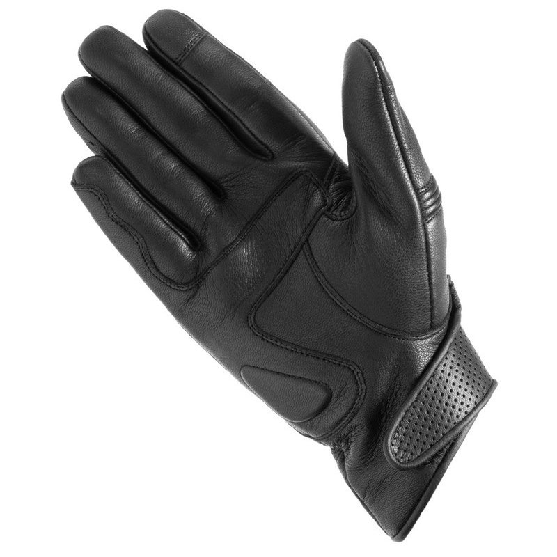 Moteriškos Ozone Stick Custom II motociklininko pirštinės Black
