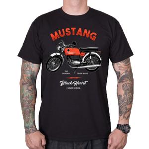 Vyriški marškinėliai "Black Heart Mustang