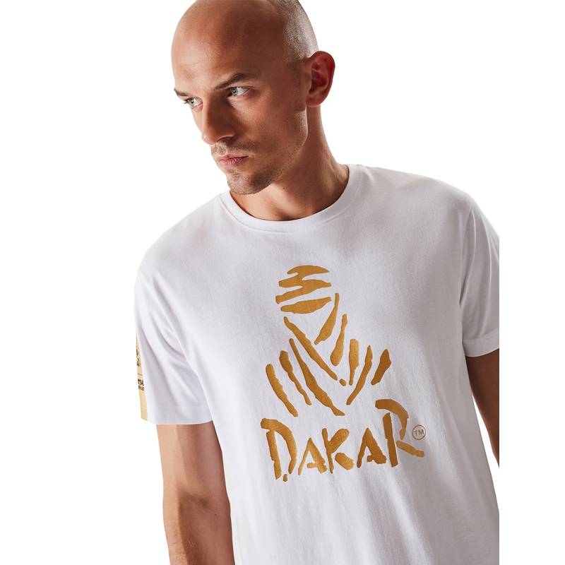 Triko DAKAR VIP 0123 bílé
