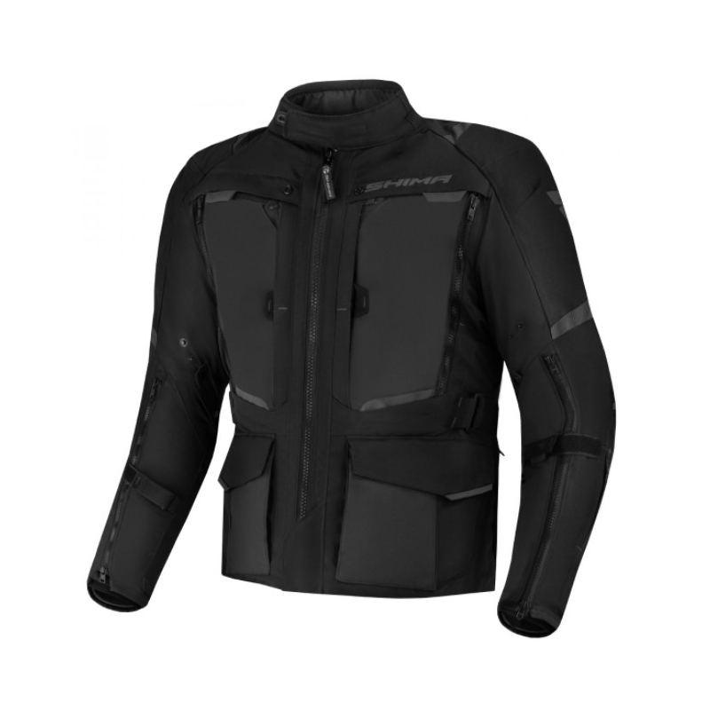 Motociklininko striukė Shima Hero 2.0 juoda