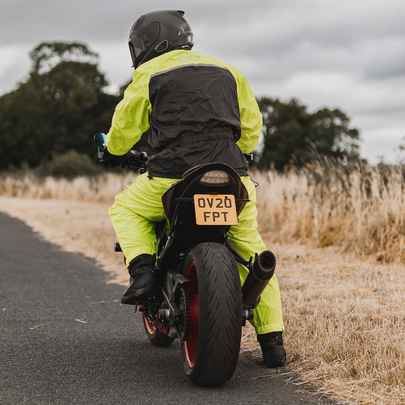 "Oxford Rain Seal 22" fluoro geltonos kelnės nuo lietaus
