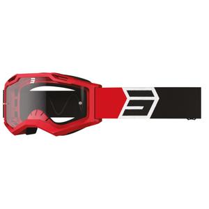 Motokroso akiniai Shot Assault 2.0 Solar black-red