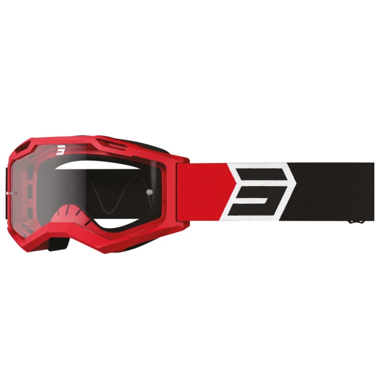 Motokroso akiniai Shot Assault 2.0 Solar black-red