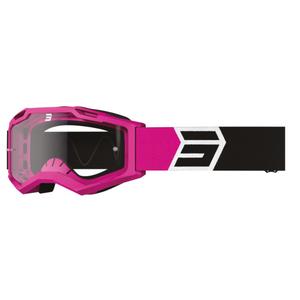 Motokroso akiniai Shot Assault 2.0 Solar black and pink